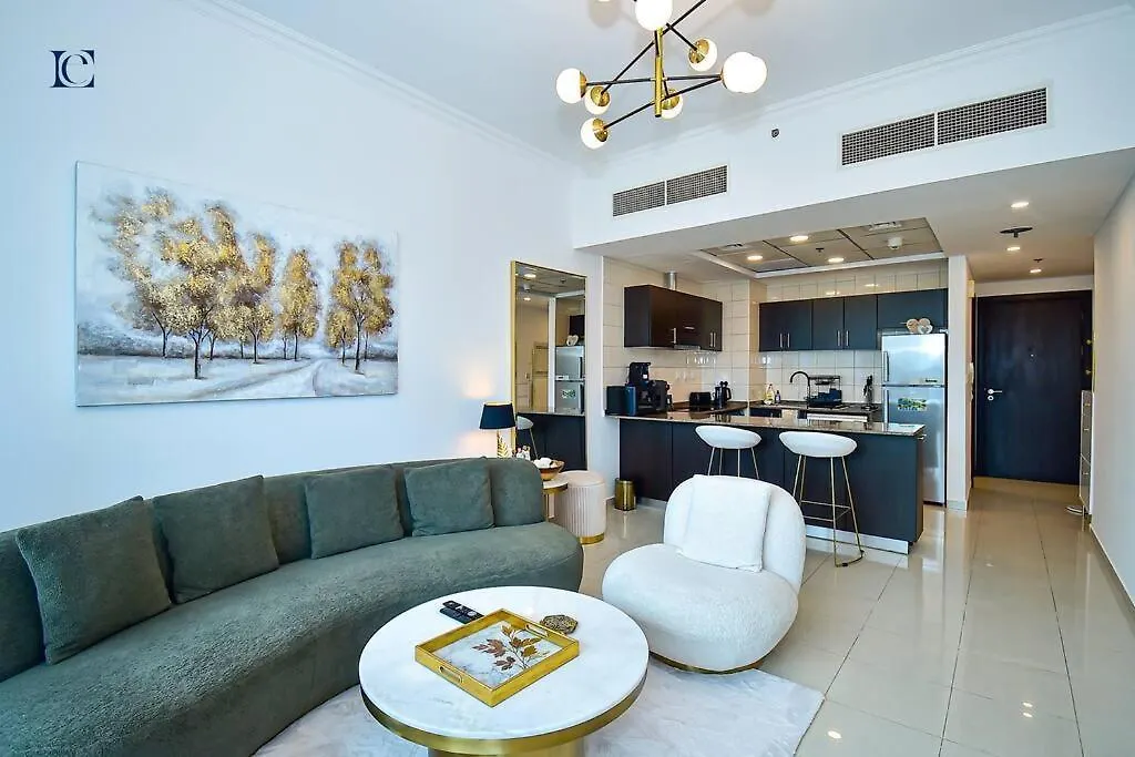 アパート Luxury Escapes - Lake View 1Br In Bay Central Marina ドバイ アラブ首長国連邦